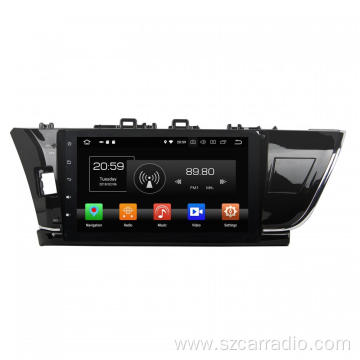 Android 8.0 car dvd for COROLLA 2014-2015